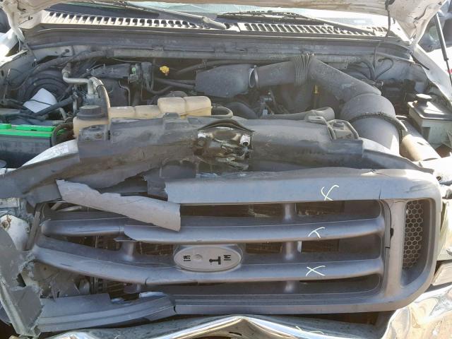 1FDSF34L54EC56748 - 2004 FORD F350 SRW S WHITE photo 7