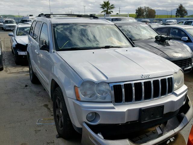 1J4HR58N16C184839 - 2006 JEEP GRAND CHER SILVER photo 1