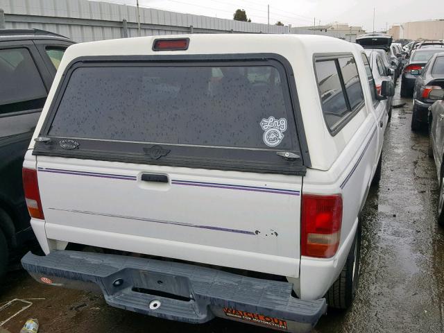 1FTCR10U3PUA08463 - 1993 FORD RANGER WHITE photo 4