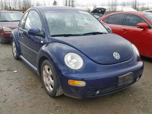 3VWCB21C52M417686 - 2002 VOLKSWAGEN NEW BEETLE Mavi foto 1