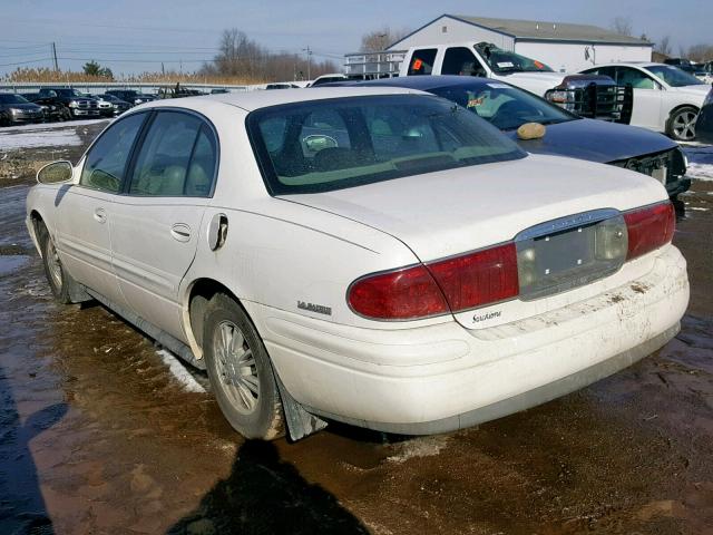 1G4HR54K32U143744 - 2002 BUICK LESABRE LI WHITE photo 3