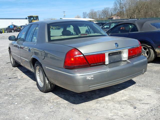 2MEFM75W61X689080 - 2001 MERCURY GRAND MARQ GRAY photo 3