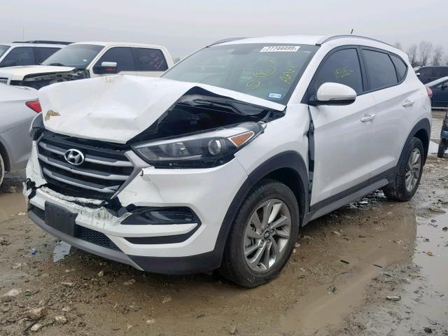 KM8J33A25HU390655 - 2017 HYUNDAI TUCSON LIM WHITE photo 2