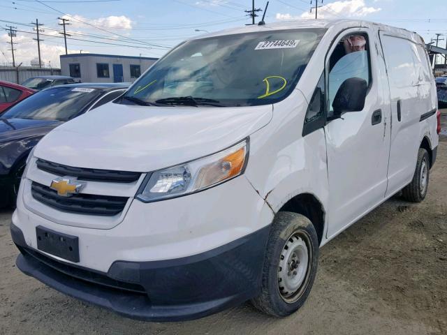 3N63M0YN8FK703006 - 2015 CHEVROLET CITY EXPRE WHITE photo 2