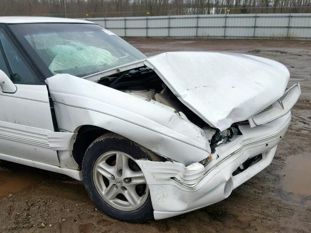 1G2HX52K2XH212277 - 1999 PONTIAC BONNEVILLE WHITE photo 9