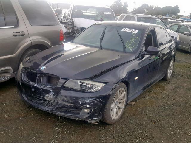 WBAPH5G57BNM71619 - 2011 BMW 328 I SULE BLACK photo 2