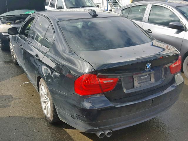 WBAPH5G57BNM71619 - 2011 BMW 328 I SULE BLACK photo 3