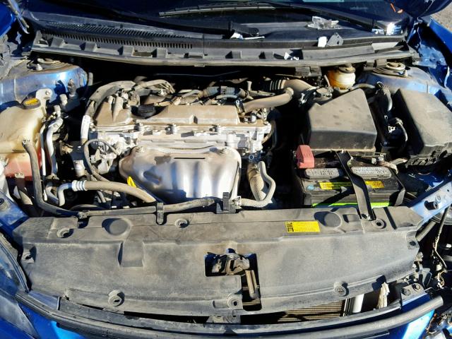 JTKJF5C73E3078683 - 2014 TOYOTA SCION TC BLUE photo 7