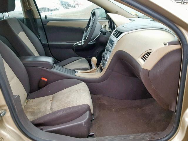 1G1ZG57B78F180800 - 2008 CHEVROLET MALIBU LS GOLD photo 5