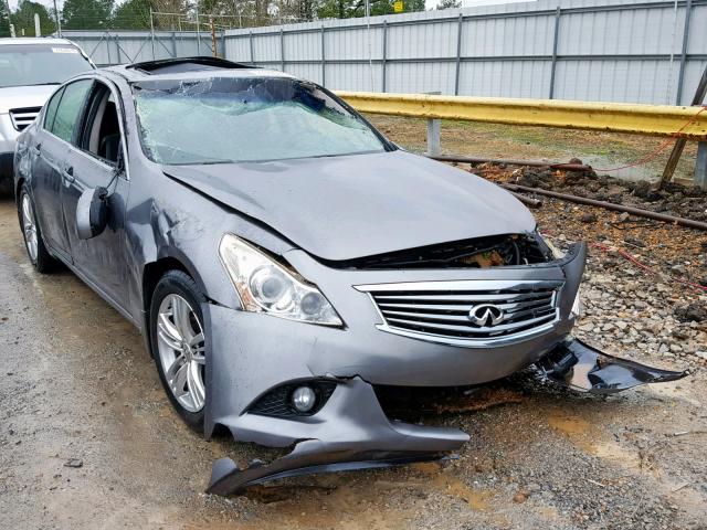 JN1CV6AP8CM628336 - 2012 INFINITI G37 BASE GRAY photo 1