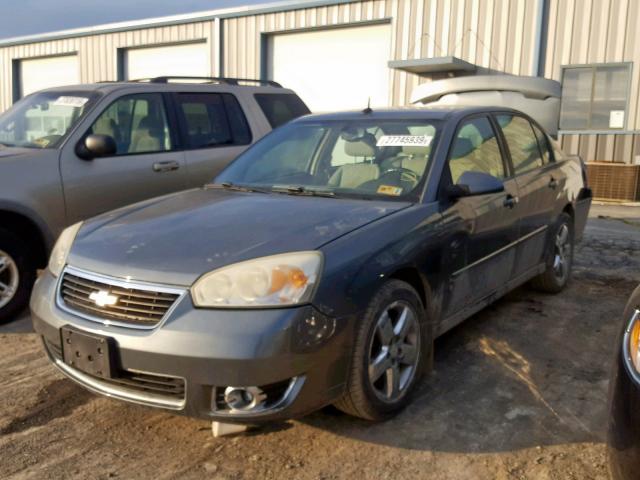 1G1ZU53846F150461 - 2006 CHEVROLET MALIBU LTZ CHARCOAL photo 2