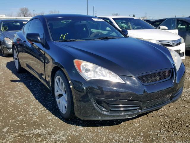 KMHHT6KD4BU054695 - 2011 HYUNDAI GENESIS CO BLACK photo 1