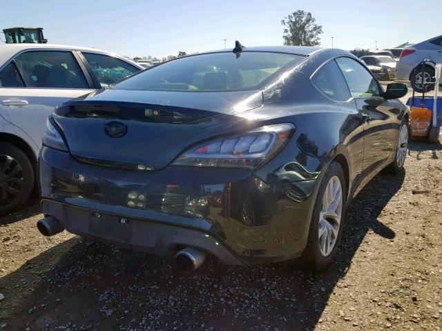 KMHHT6KD4BU054695 - 2011 HYUNDAI GENESIS CO BLACK photo 4