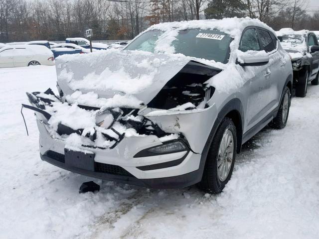 KM8J3CA48GU045300 - 2016 HYUNDAI TUCSON LIM GRAY photo 2