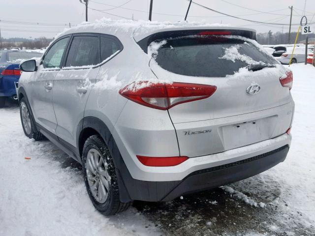 KM8J3CA48GU045300 - 2016 HYUNDAI TUCSON LIM GRAY photo 3