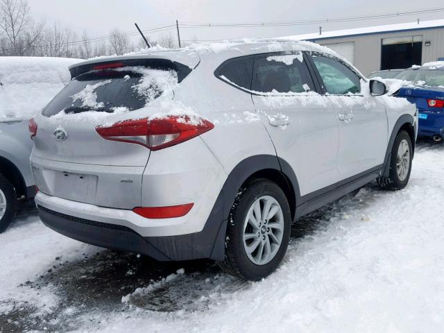 KM8J3CA48GU045300 - 2016 HYUNDAI TUCSON LIM GRAY photo 4