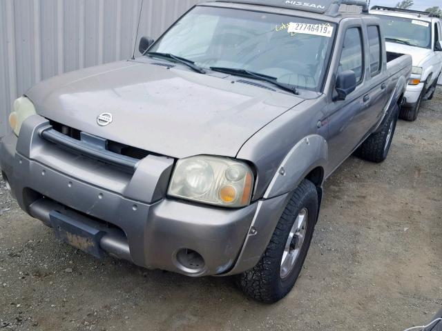 1N6MD29Y93C441023 - 2003 NISSAN FRONTIER C GRAY photo 2