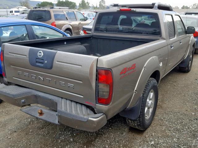 1N6MD29Y93C441023 - 2003 NISSAN FRONTIER C GRAY photo 4