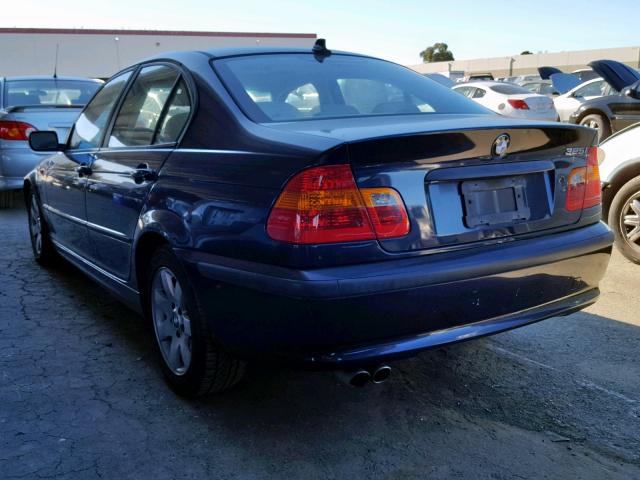 WBAAZ33454KP83284 - 2004 BMW 325 IS SUL BLUE photo 3