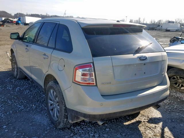 2FMDK38C07BB39786 - 2007 FORD EDGE SEL GRAY photo 3