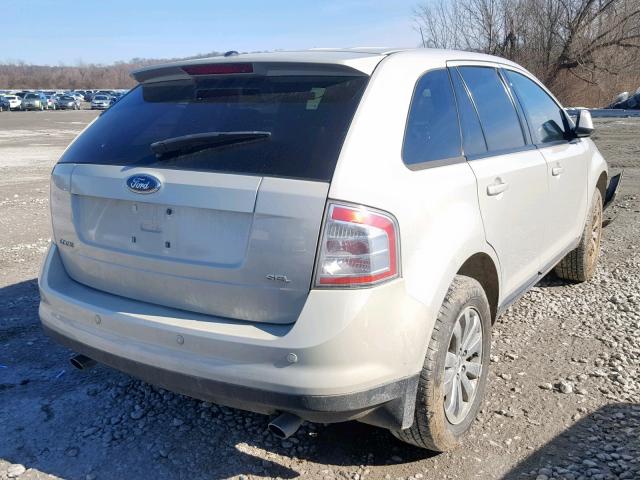 2FMDK38C07BB39786 - 2007 FORD EDGE SEL GRAY photo 4