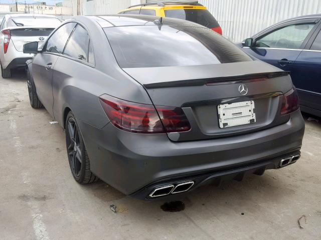 WDDKJ7DB3EF267427 - 2014 MERCEDES-BENZ E 550 GRAY photo 3