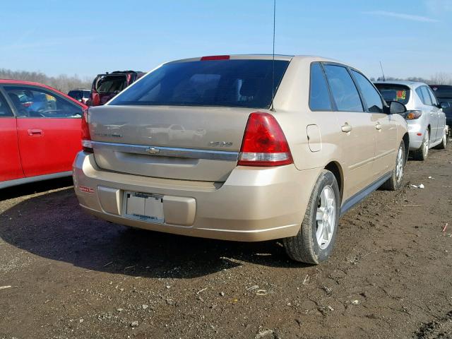 1G1ZT62895F181259 - 2005 CHEVROLET MALIBU MAX თაფლისფერი ფოტო 4