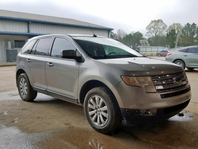 2FMDK38C38BB20585 - 2008 FORD EDGE SEL GRAY photo 1