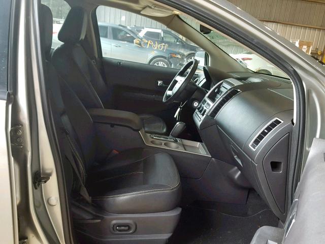 2FMDK38C38BB20585 - 2008 FORD EDGE SEL GRAY photo 5