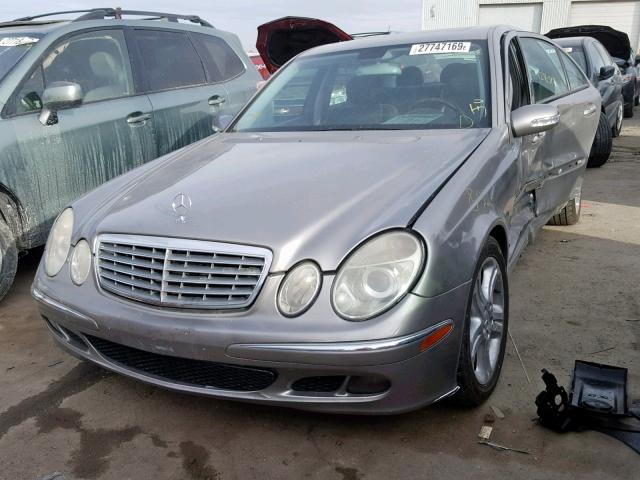 WDBUF56J76A866969 - 2006 MERCEDES-BENZ E 350 SILVER photo 2