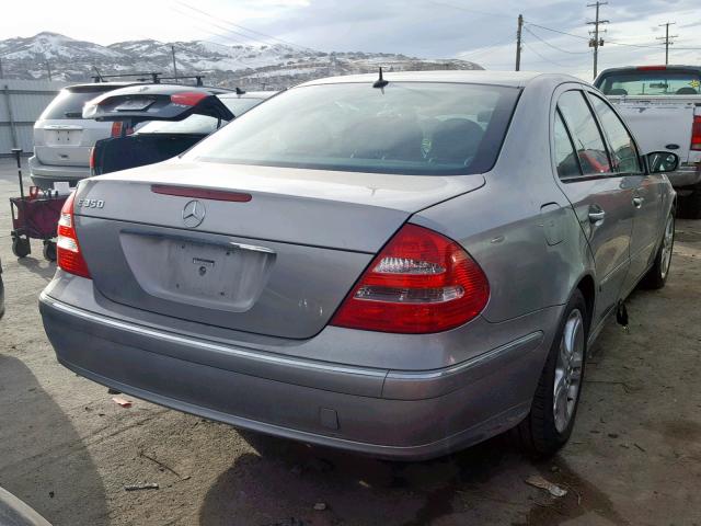 WDBUF56J76A866969 - 2006 MERCEDES-BENZ E 350 SILVER photo 4