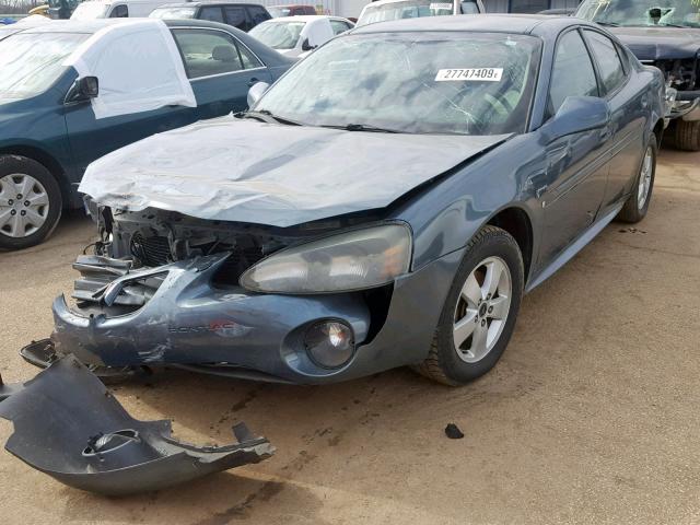 2G2WP552971188890 - 2007 PONTIAC GRAND PRIX TEAL photo 2