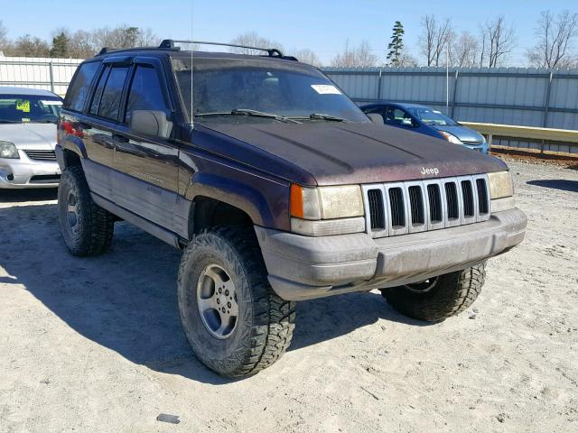 1J4GZ58S5WC234062 - 1998 JEEP GRAND CHER MAROON photo 1