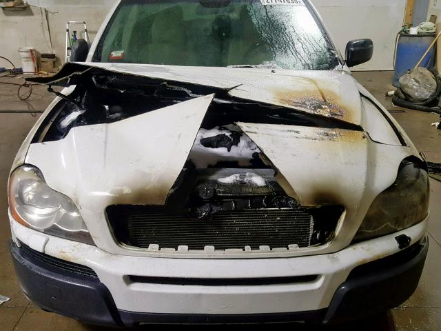 YV1CZ91H541100794 - 2004 VOLVO XC90 T6 WHITE photo 7