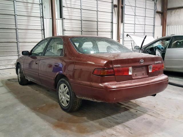 4T1BG22K01U850599 - 2001 TOYOTA CAMRY LE A RED photo 3