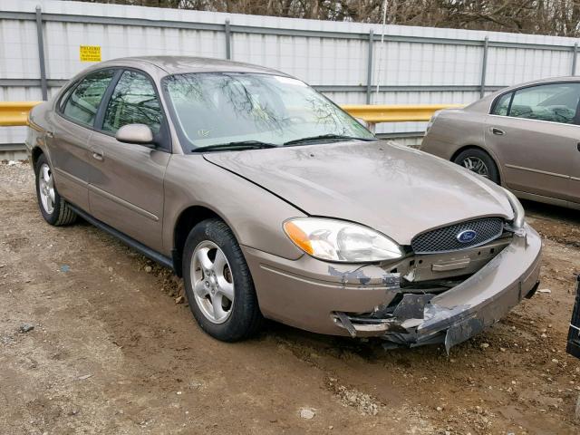 1FAFP55UX4G140834 - 2004 FORD TAURUS SES TAN photo 1