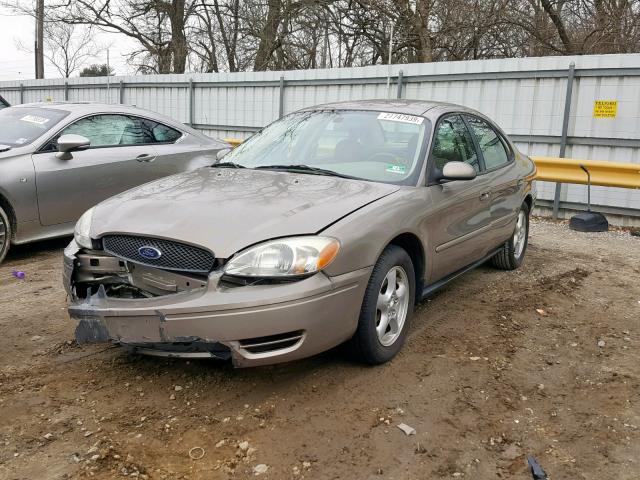 1FAFP55UX4G140834 - 2004 FORD TAURUS SES TAN photo 2