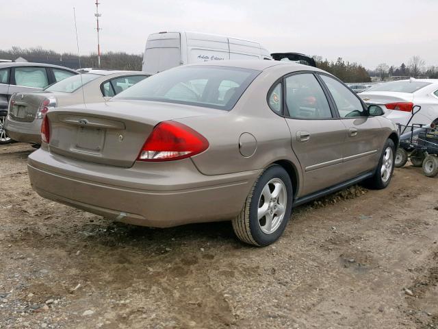 1FAFP55UX4G140834 - 2004 FORD TAURUS SES TAN photo 4