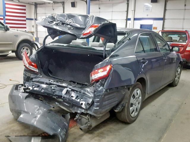 4T1BF3EK1AU033369 - 2010 TOYOTA CAMRY BASE GRAY photo 4
