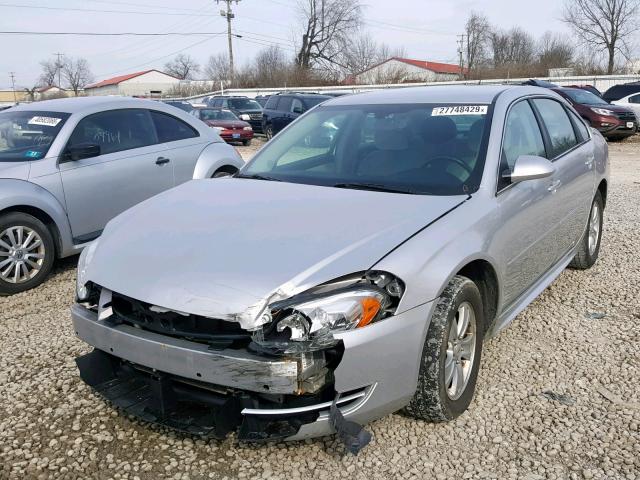 2G1WA5E36E1173338 - 2014 CHEVROLET IMPALA LIM SILVER photo 2