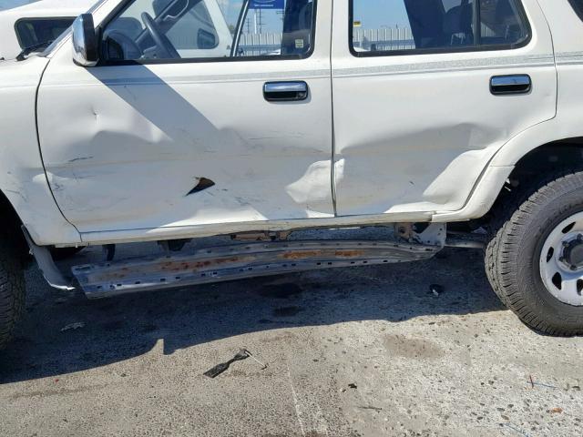 JT3VN29V1S0049071 - 1995 TOYOTA 4RUNNER VN WHITE photo 9