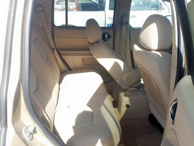 3GNDA13D18S568840 - 2008 CHEVROLET HHR LS Dorado foto 6