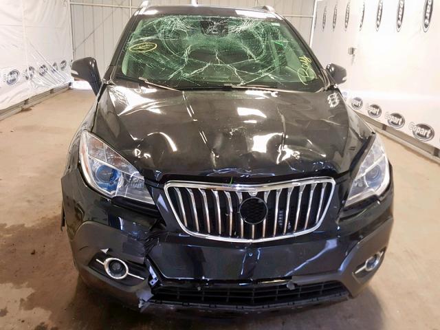 KL4CJBSB5EB758006 - 2014 BUICK ENCORE CON BLACK photo 9