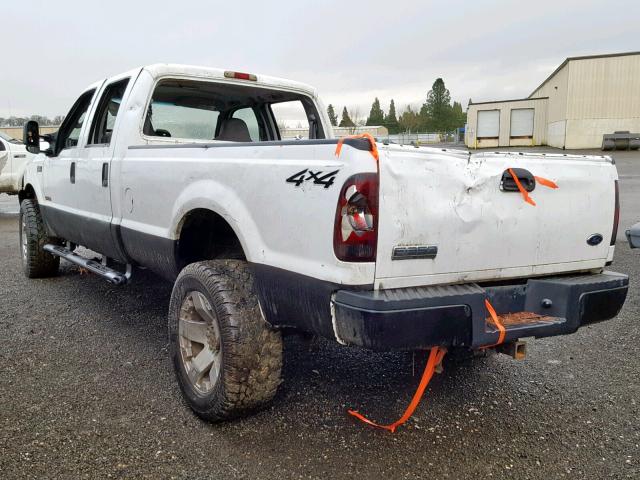 1FTSW31P34ED61820 - 2004 FORD F350 SRW S WHITE photo 3