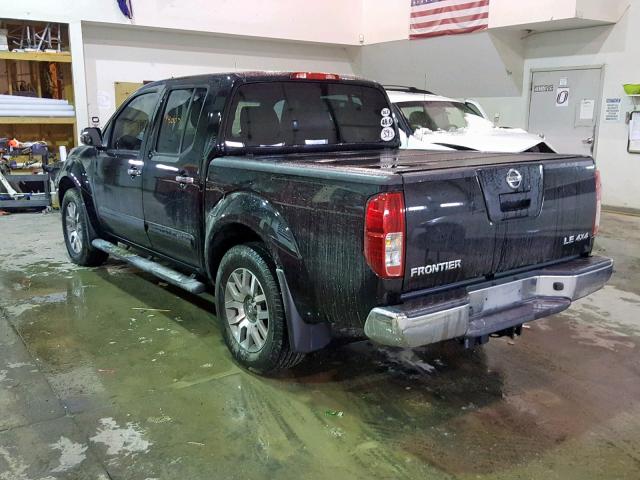 1N6AD07W69C423547 - 2009 NISSAN FRONTIER C BLACK photo 3