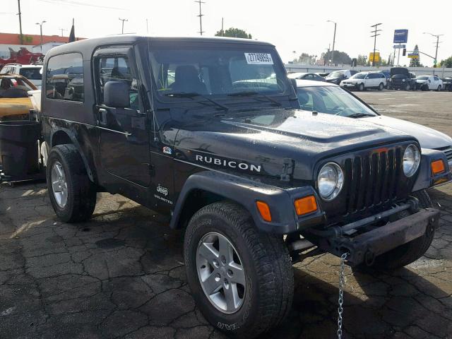 1J4FA64SX6P761568 - 2006 JEEP WRANGLER / BLACK photo 1