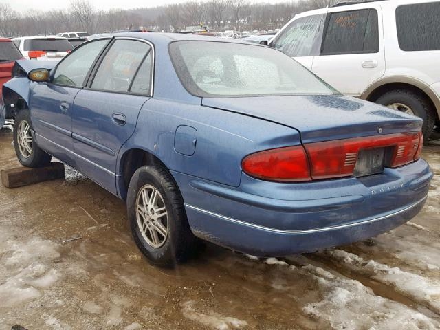 2G4WB52K9X1558441 - 1999 BUICK REGAL LS BLUE photo 3