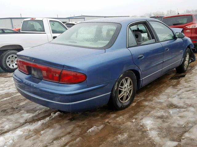 2G4WB52K9X1558441 - 1999 BUICK REGAL LS BLUE photo 4