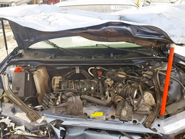 2G4WB52K9X1558441 - 1999 BUICK REGAL LS BLUE photo 7