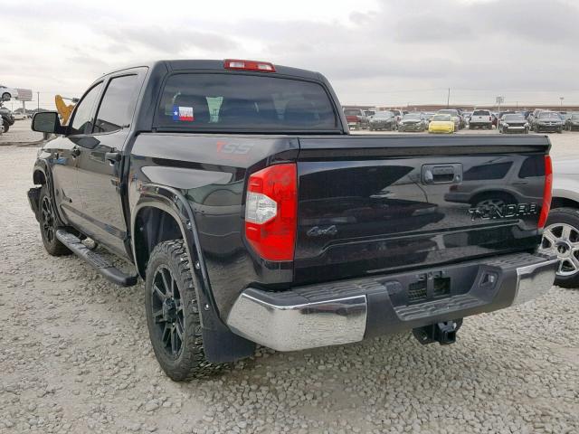 5TFDY5F1XJX696091 - 2018 TOYOTA TUNDRA CRE BLACK photo 3